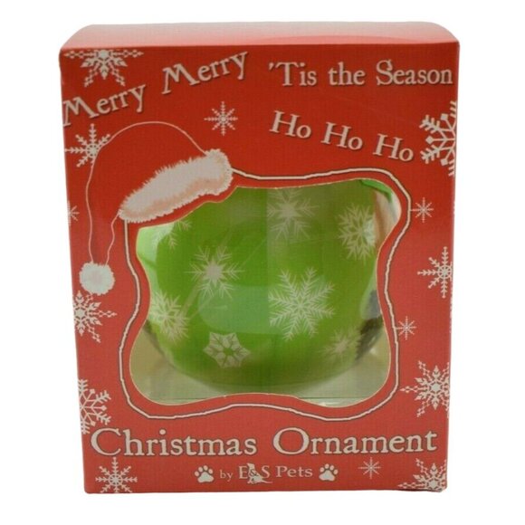 ES Pets Dog Unbreakable Ball Golden Retriever New Christmas Ornament - Picture 2 of 5